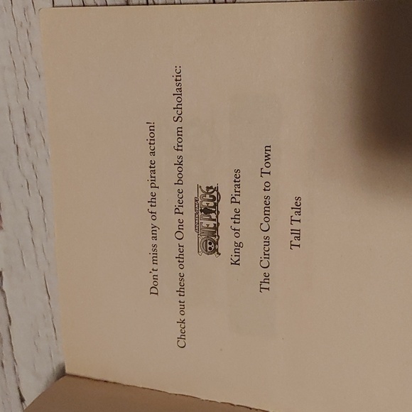 3/$13 Pirate Attack (Shonen Jump's One Piece) Chapter Book Novel 2007 Scholastic - Picture 4 of 6